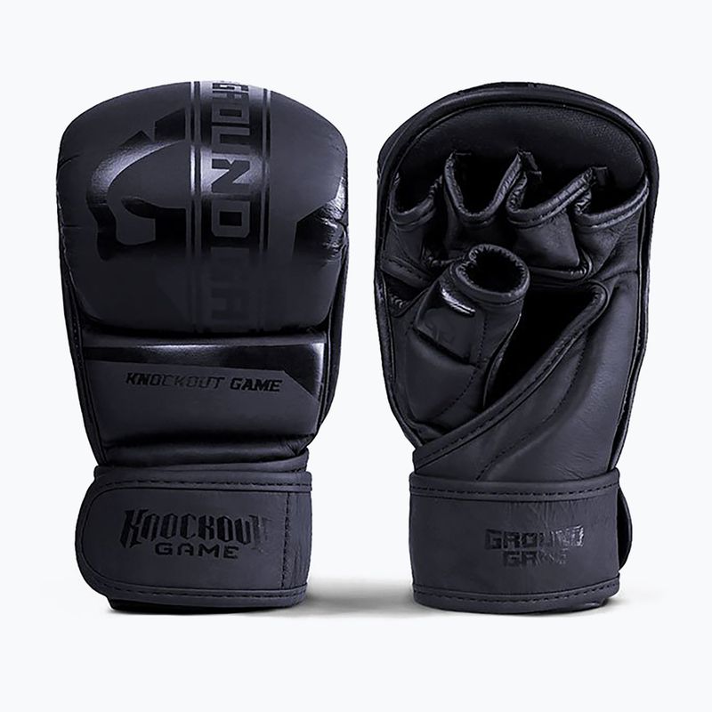 Ground Game MMA MMA Sparring MMA Stripe negru 21MMASPARGLOSTRBL 7