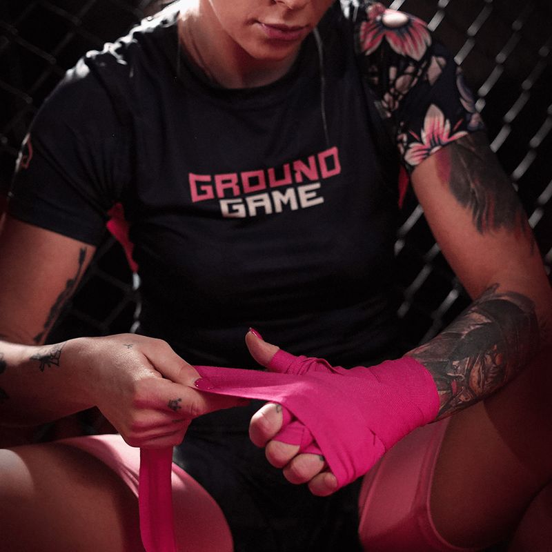 Bandaje de box Ground Game Classic roz 5