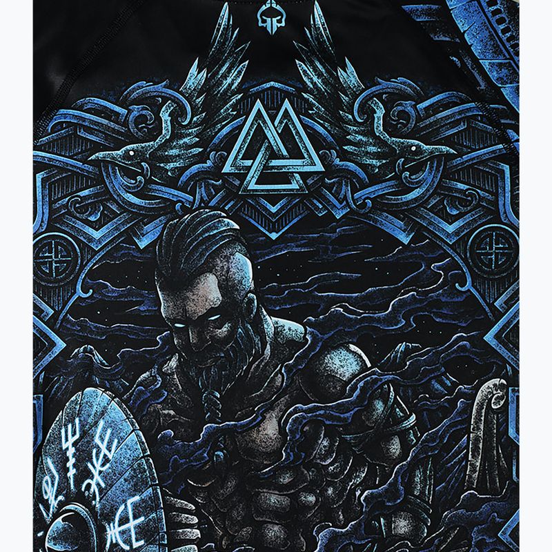 Ground Game Viking cu mânecă lungă Rashguard albastru 21RASHVIKLSS 6