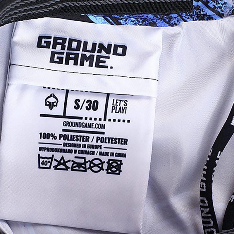 Pantaloni scurți de antrenament MMA pentru bărbați Ground Game MMA Viking negru 6