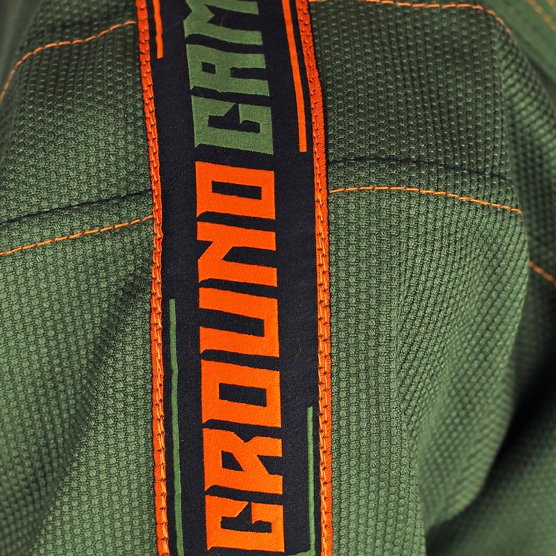 GI pentru jiu-jitsu brazilian pentru copii Ground Game Junior 3.0 verde 8