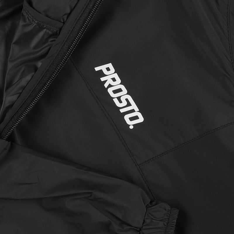 Jachetă PROSTO Windbreaker pentru bărbați negru 4