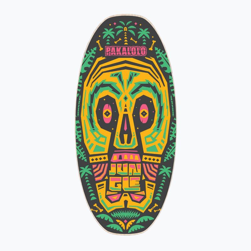 Placă de snowboard PAKALOLO Jungle S/M Skimboard multicolor