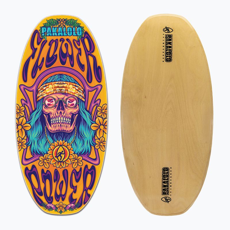 Placă de skimboard PAKALOLO Flower Power L/XL multicolor