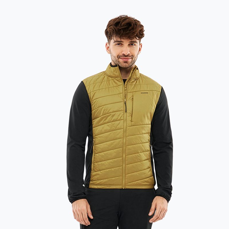 Geacă hibrid pentru bărbați Viking Zemu black/brown