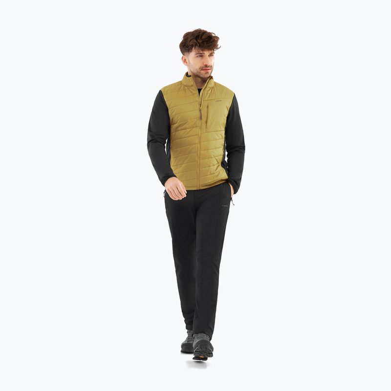 Geacă hibrid pentru bărbați Viking Zemu black/brown 3