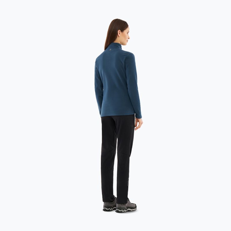 Bluză fleece pentru femei Viking Tesero navy 3