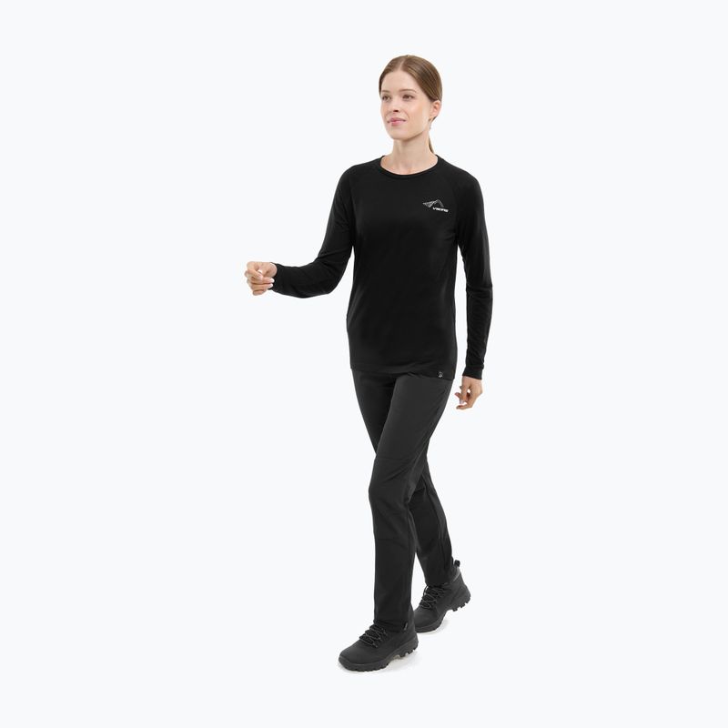 Longsleeve termoactiv pentru femei Viking Andali black 2