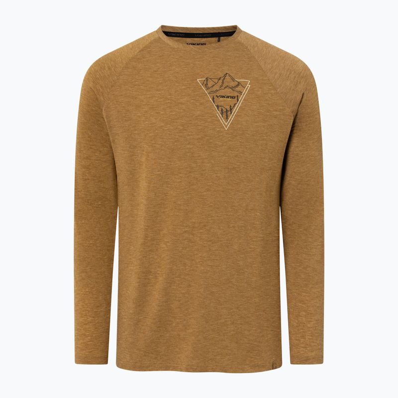 Longsleeve termoactiv pentru bărbați Viking Andali brown 7