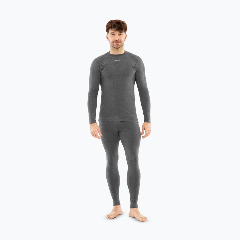 Set lenjerie termică pentru bărbați Viking Tendedark grey