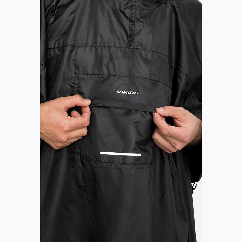 Pelerină de ploaie Viking Vesper Backpack black 5