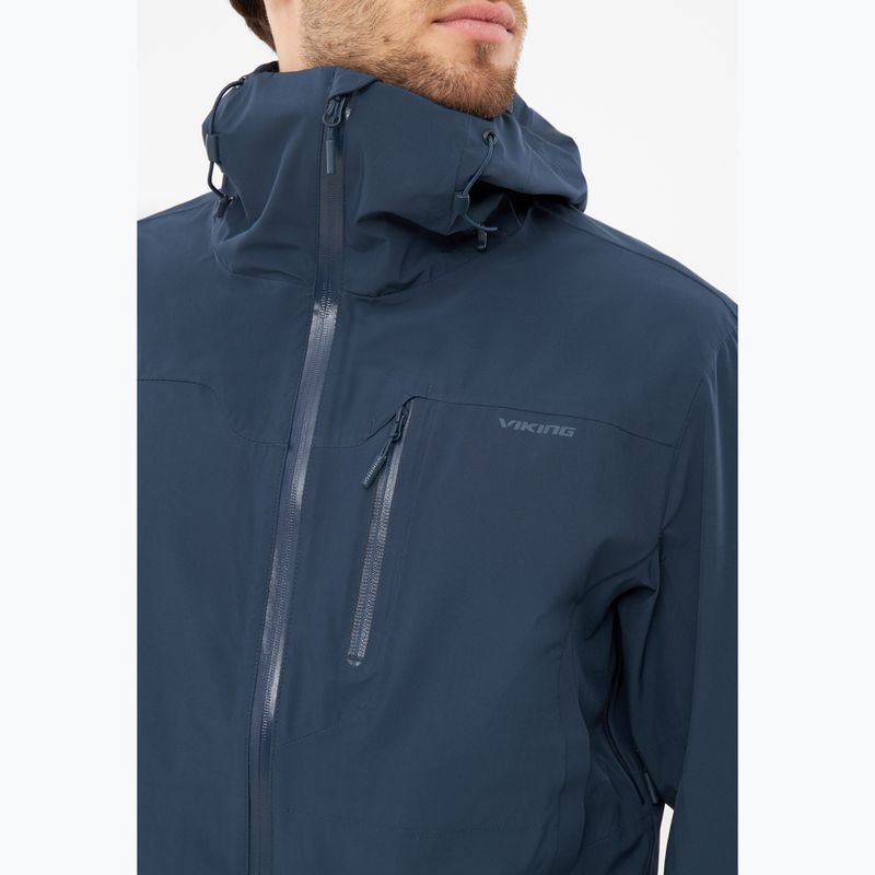 Geacă de ploaie pentru bărbați Viking Trek Pro 2.5 navy 4