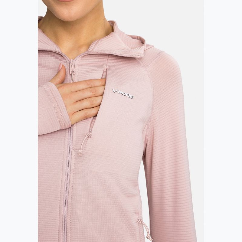 Bluză de trekking pentru femei Viking Birger Hoodie pink 6
