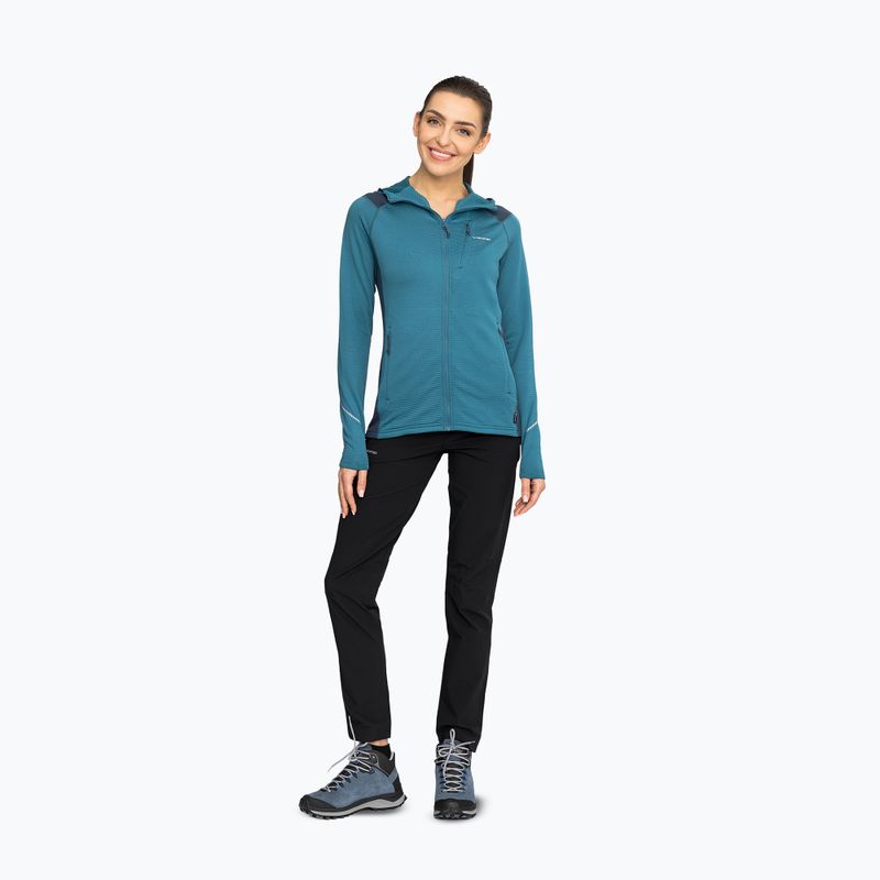 Bluză de trekking pentru femei Viking Birger Hoodie blue/navy 2