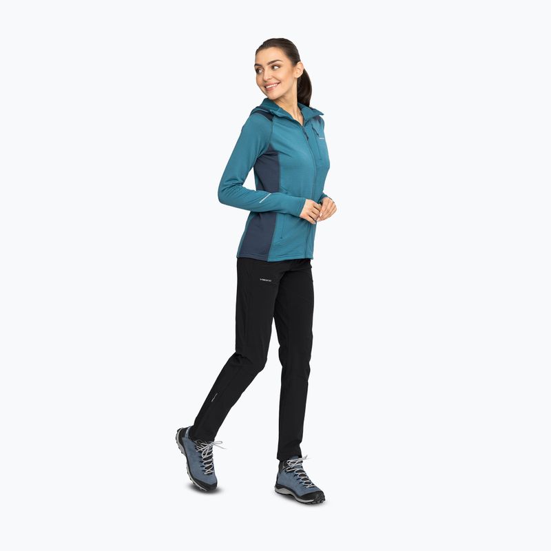 Bluză de trekking pentru femei Viking Birger Hoodie blue/navy 4