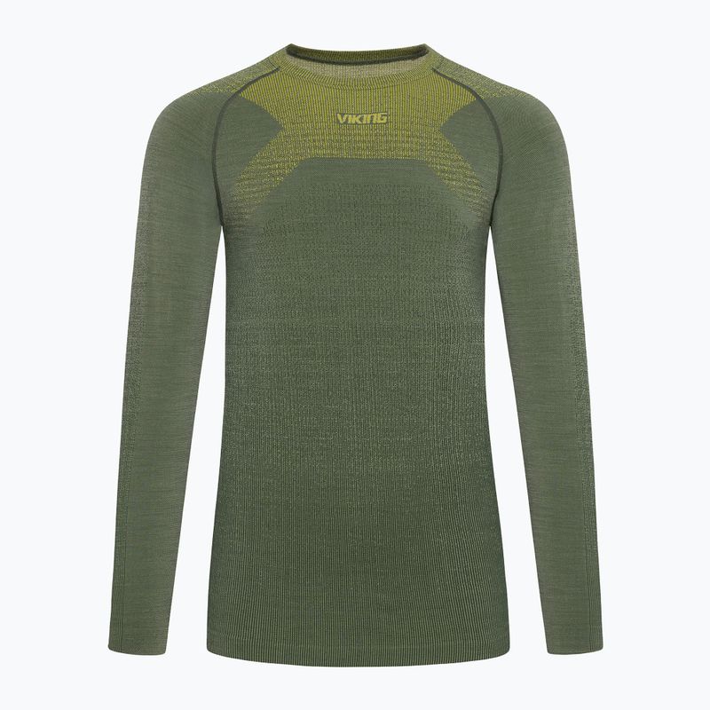 Set de lenjerie termoactivă pentru bărbați Viking Altis Base Layer dark green 8