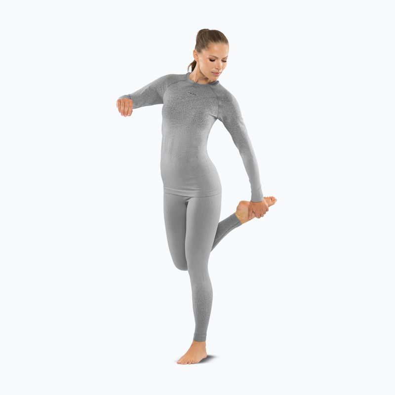 Set de lenjerie termoactivă pentru femei Viking Altis Base Layer grey 3