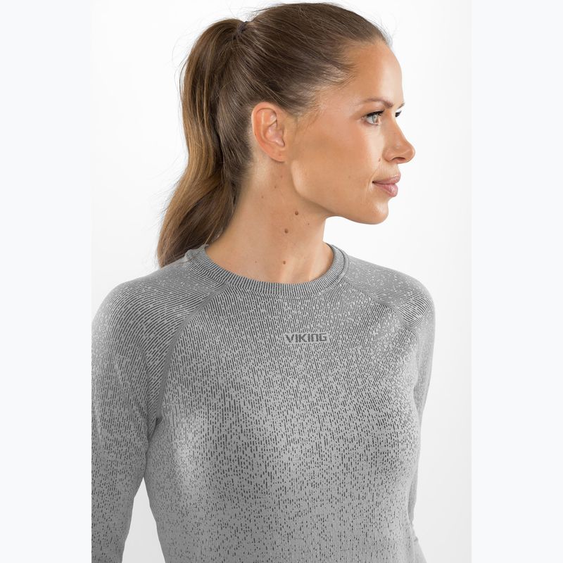 Set de lenjerie termoactivă pentru femei Viking Altis Base Layer grey 4