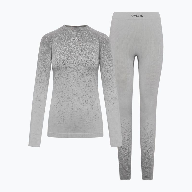 Set de lenjerie termoactivă pentru femei Viking Altis Base Layer grey 7