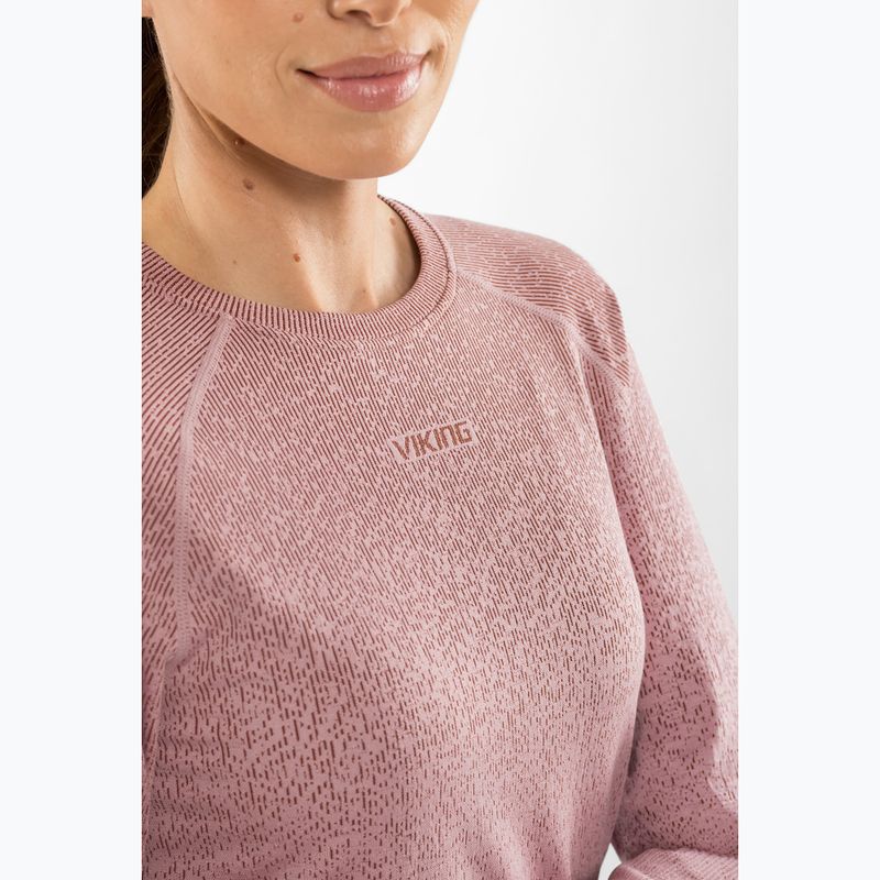 Set de lenjerie termoactivă pentru femei Viking Altis Base Layer pink 5