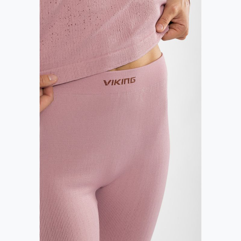Set de lenjerie termoactivă pentru femei Viking Altis Base Layer pink 7