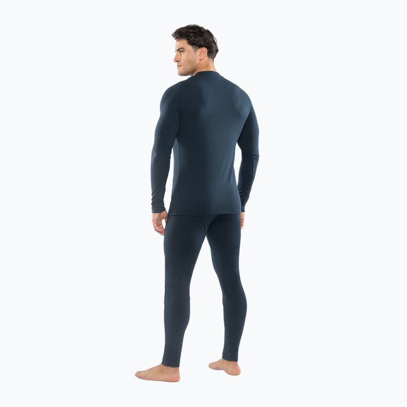 Set de lenjerie termoactivă pentru bărbați Viking Meriboo Base Layer navy 2