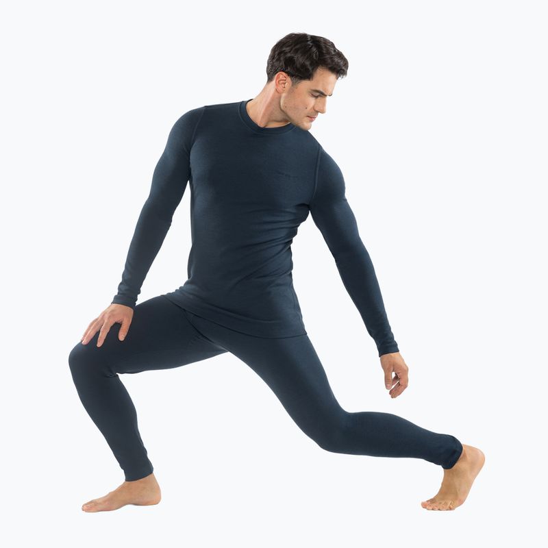 Set de lenjerie termoactivă pentru bărbați Viking Meriboo Base Layer navy 3