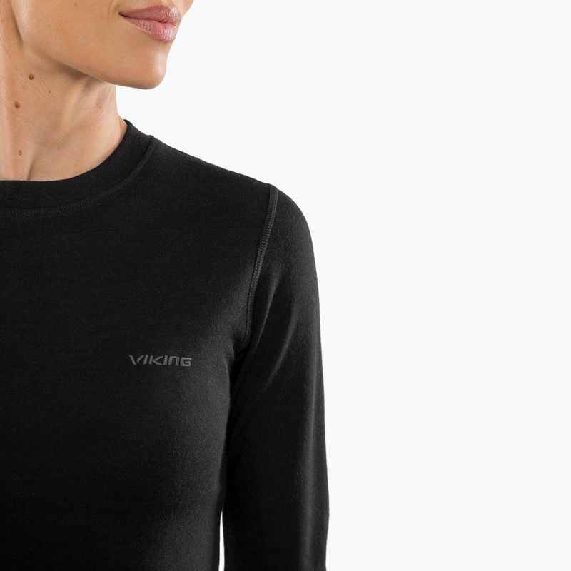 Set de lenjerie termoactivă pentru femei Viking Meriboo Base Layer black 5