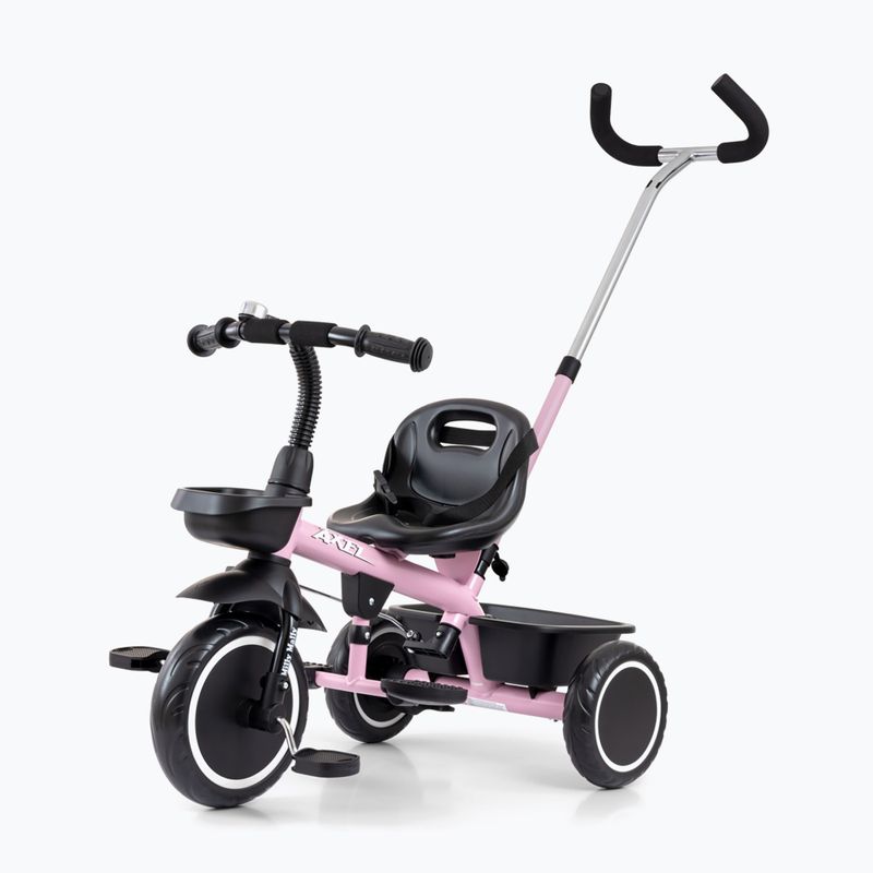 Bicicletă de echilibru cu trei roți Milly Mally Axel pink