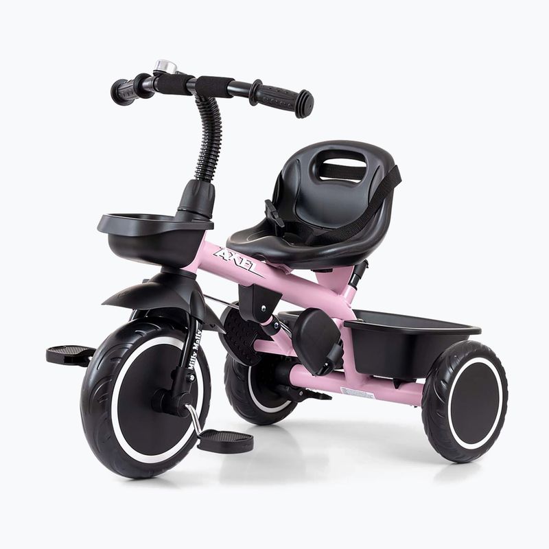 Bicicletă de echilibru cu trei roți Milly Mally Axel pink 3