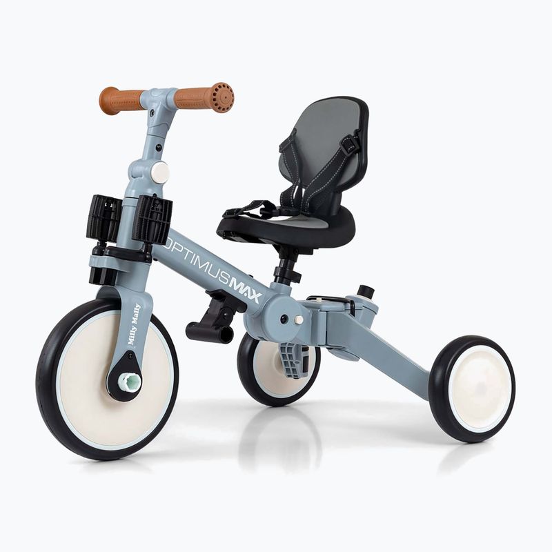 Bicicletă de echilibru pentru copii Milly Mally 5w1 Optimus Max denim 7