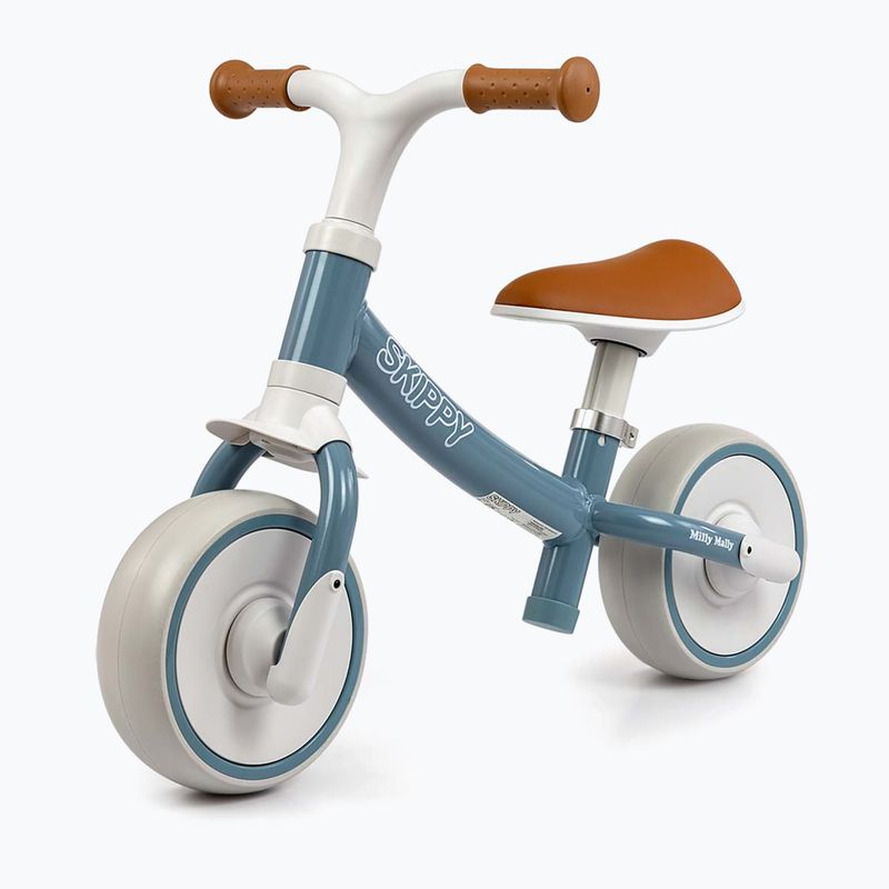 Bicicletă de echilibru pentru copii Milly Mally Skippy blue 3
