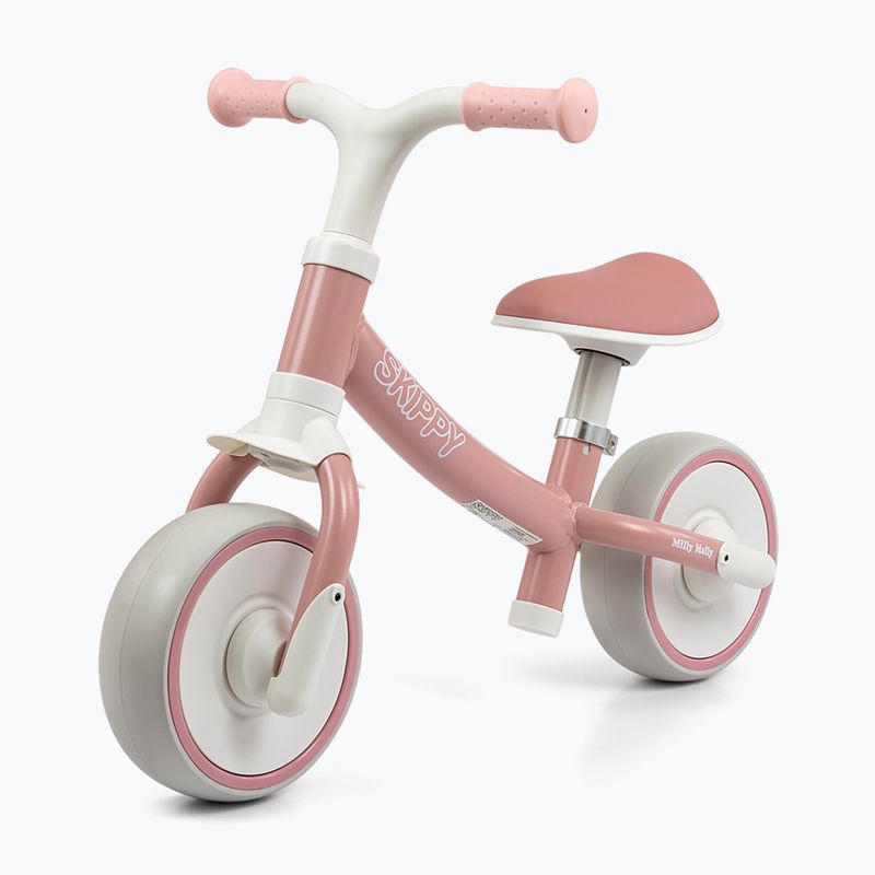 Bicicletă de echilibru pentru copii Milly Mally Skippy pink 3