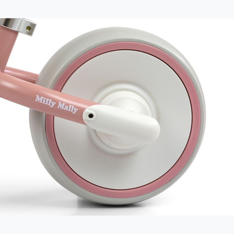 Bicicletă de echilibru pentru copii Milly Mally Skippy pink 9