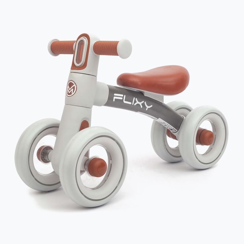 Bicicletă de echilibru pentru copii Milly Mally Flixy cream 3