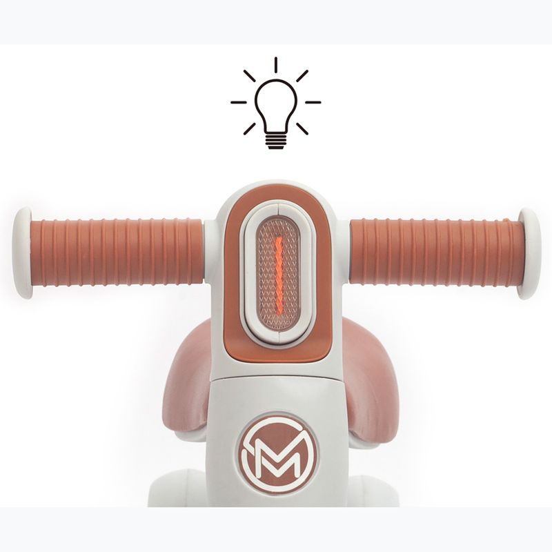 Bicicletă de echilibru pentru copii Milly Mally Flixy cream 10