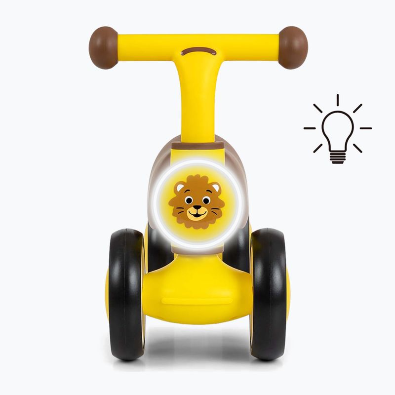 Bicicletă de echilibru pentru copii Milly Mally York yellow 6
