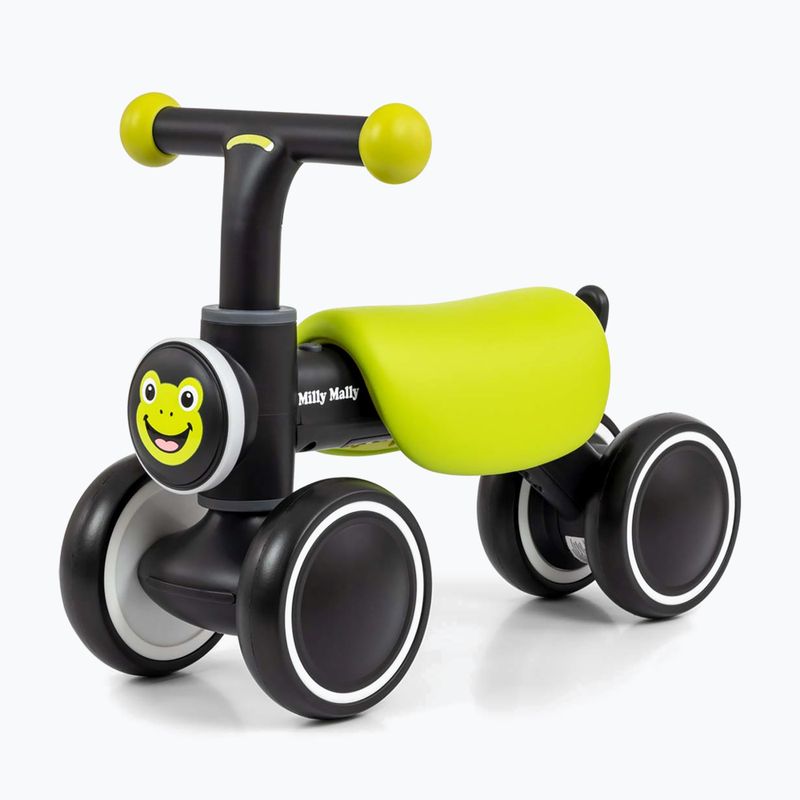 Bicicletă de echilibru pentru copii Milly Mally York green 3