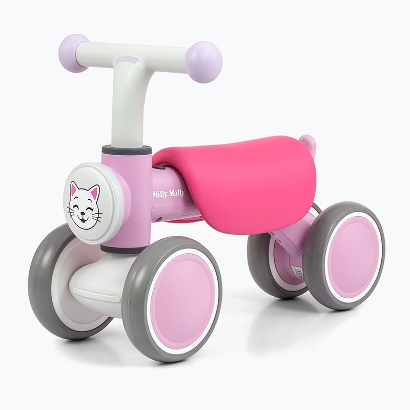 Bicicletă de echilibru pentru copii Milly Mally York pink 3