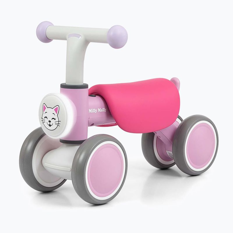 Bicicletă de echilibru pentru copii Milly Mally York pink 4