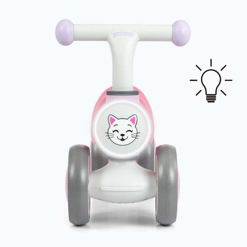 Bicicletă de echilibru pentru copii Milly Mally York pink 6
