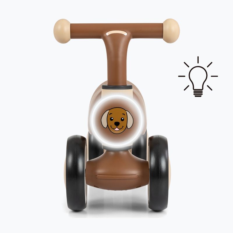 Bicicletă de echilibru pentru copii Milly Mally York beige 6