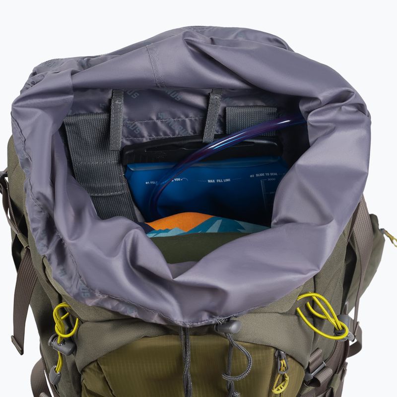 Rucsac de trekking Alpinus Pinnacle 65 oliwkowy 5