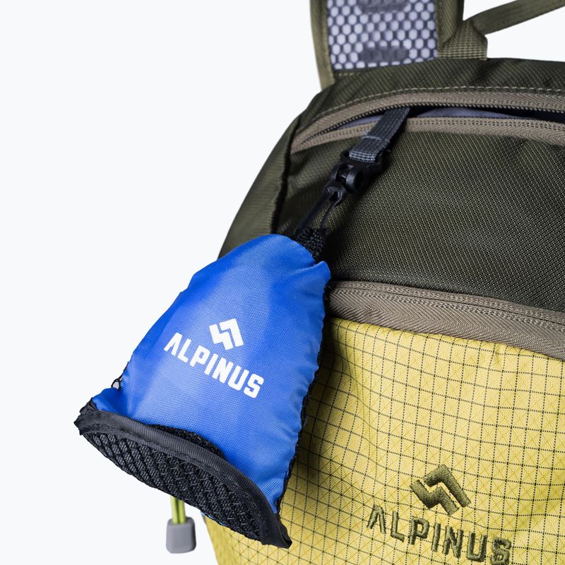 Rucsac de drumeții Alpinus Anayet 25 l galben/verde 8