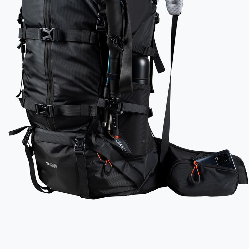 Rucsac de trekking Alpinus Deomali 50 l negru 4