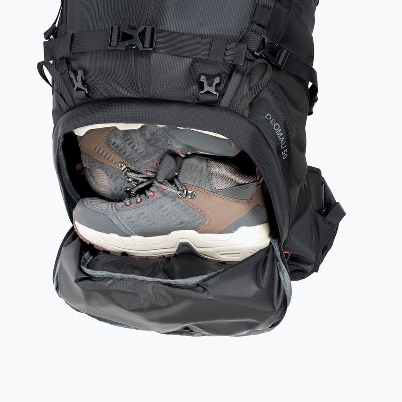 Rucsac de trekking Alpinus Deomali 50 l negru 9