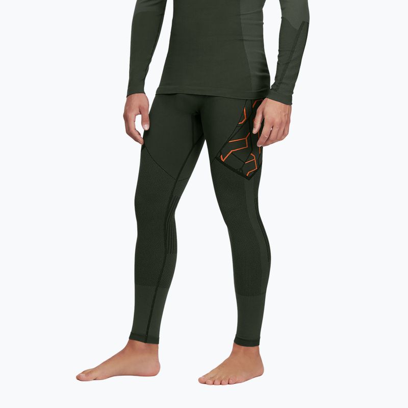 Set de lenjerie termoactivă pentru bărbați Alpinus Tactical Gausdal Set verde/portocaliu 6