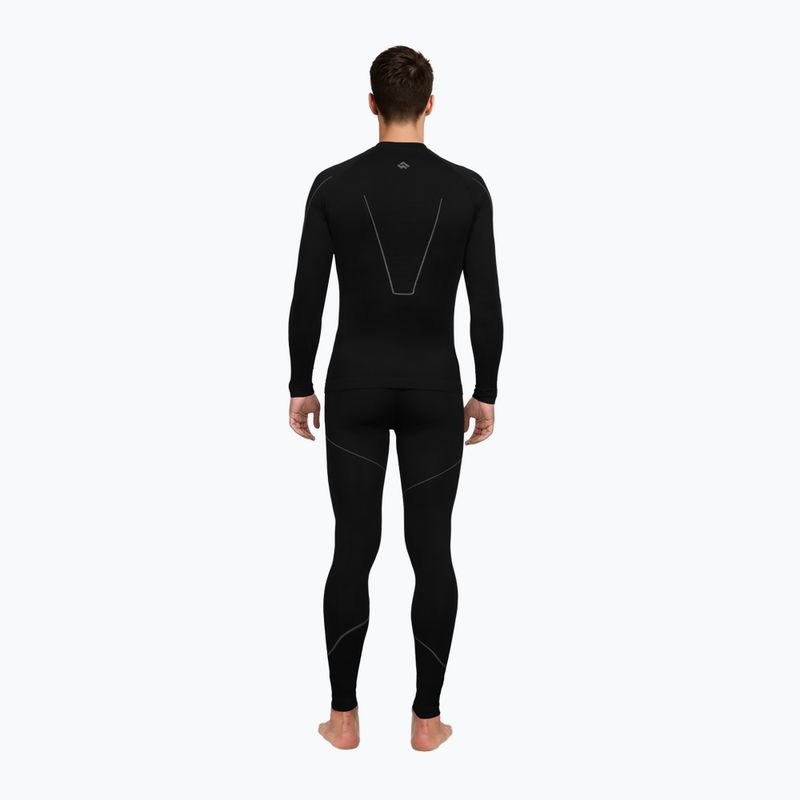 Set de lenjerie termoactivă pentru bărbați Alpinus Lakdah Set black 2