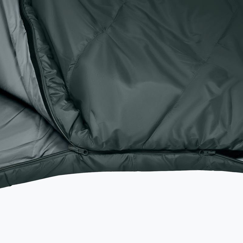 Sac de dormit Alpinus Wide & Long Fiber Pro 1250 215 cm/left pine green 5