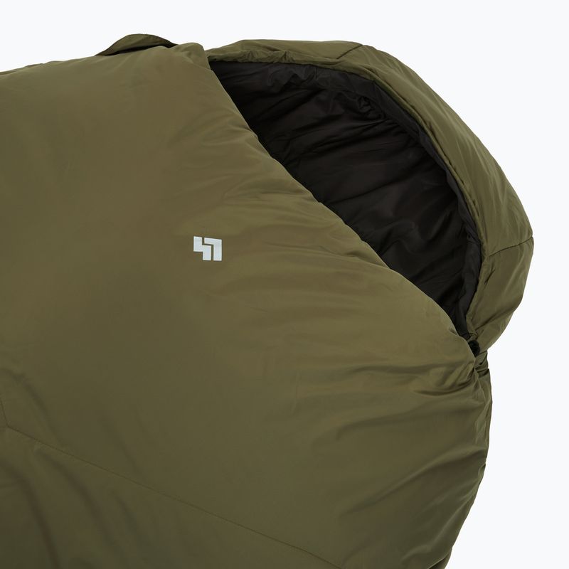 Sac de dormit Alpinus Wide & Long Fiber Pro 1050 230 cm/dreapta verde pin 4